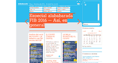 Desktop Screenshot of alababarada.com
